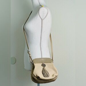 Brighton Barbados Park Tassel Pouch Crossbody Bag